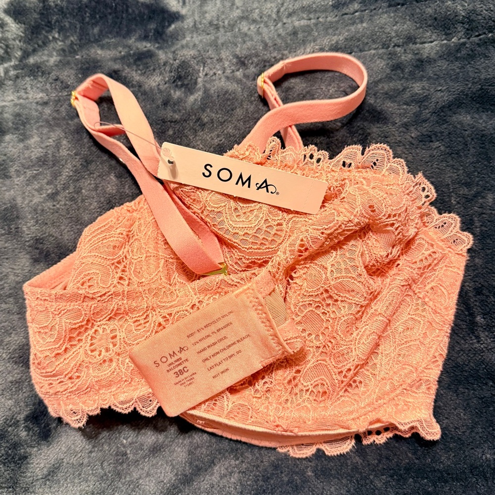 Soma Coral Lace‎ Bra - Picture 6 of 6